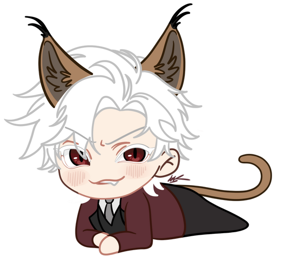 Chibi Sylus fanart (Love and Deepspace)